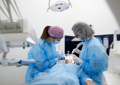 profesionales cuidado bucodental paciente